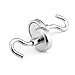 10L0L Magnetic Hooks Neodymium, Powerful Magnet Hook Heavy Duty 5 Sets 12lb Strong Hanging Magnets Hooks Set for Refrigerator/Fridge/Kitchen Tools