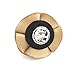 Smart Man Men's Fashion Lapel Flower Handmade Boutonniere Pin for Suit - Coffee
