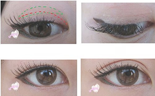 72 pcs Slim Fake Eyelid Lade Fake Eyelashes Adhesive for Double Eyelid Tape Thin Invisible Skin Nude Color Strip Sticker 2.5 mm- AOSTEK(TM) - Thumbnail 3