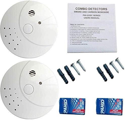 6 Combination+Monoxide+Detector+Operated+Photoelectric