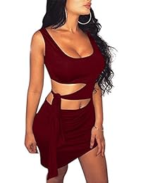 Vestido corto sin mangas para dama