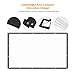 100 inch Outdoor Movie Projector Screen with Bag, GBTIGER 100