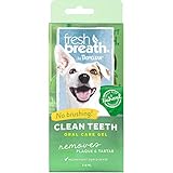 Tropiclean Fresh Breath Plaque Remover Pet Clean Teeth Gel 4oz