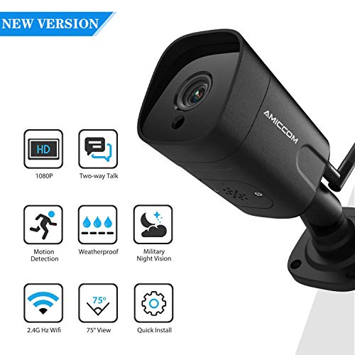 Outdoor Security Camera 1080P Outdoor Surveillance Cameras Waterproof