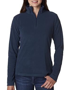Bodek And Rhodes 32207317 6427 Columbia Ladies Crescent Valley 1 by 4-Zip Fleece Navy – Extra Large