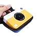 Aenllosi Hard Case replacement for Kodak Printomatic Instant Print Camera fits ZINK 2x3 Sticky-Backed Paper with Neck Strap