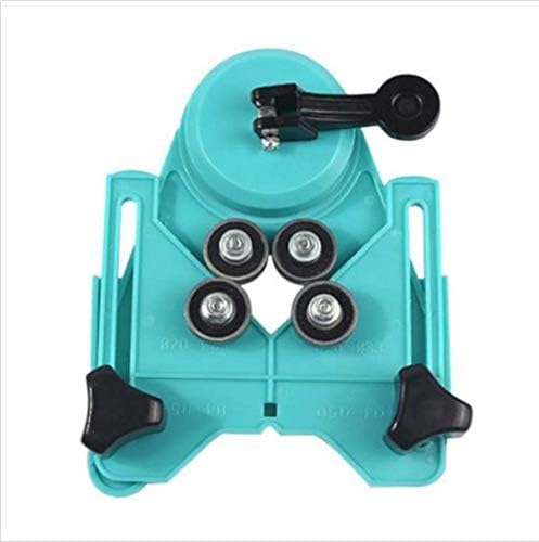 Pestelley Adjustable Drill Bit Hole Saw, EnPoint DIY Guide Jig Fixture Vacuum Suction Base Range 1/6\u201d to 3-1/4\u201d Diamond Drill Bit Glass Tile Hole Saw Core Bit Guide Openings Locator