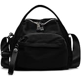 Nylon Crossbody Bags for Women Shoulder Handbag Casual Everyday Purse Lightweight Top Handle Cross Body Bag