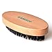 Beard Brush, Raniaco Round Hair Brush and Handmade Mustache Comb Kit with Boar Bristles for Men Goatee Care Trimmer Grooming Products,Beard Comb