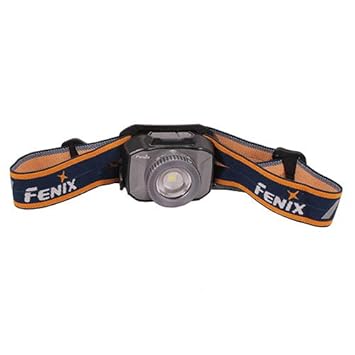 Fenix Flashlights by LightMen HL40R Rechargeable LED Headlamp, 600 Lumens Focus Adjust Zoomable LED Head Torch, Spotlight and Floodlight Feature (Grey)