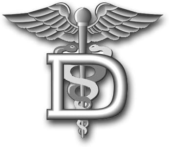 US Navy Dental Technician Rating Badge Decal Sticker 5.5"