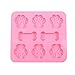 SPHTOEO Puppy Pets Dog Paws Bones Silicone Baking Molds Puppy Pets Cat Paws Silicone Fondant Sugar Craft Mold Cake Decorating Baking Tool