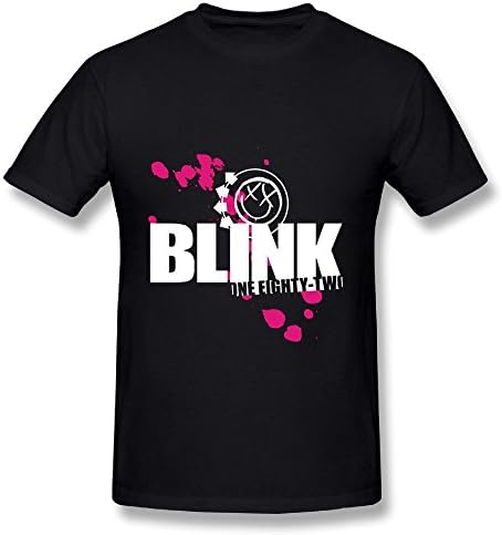 Blink 182 Logo 2016 Fashion T Shirt For Men Black