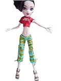 Baby Box Red blouses outfit & Camouflage pants for Monster High Doll Accessories