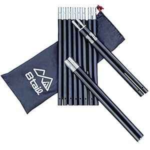 8tail KOKIZAMI POLE コキザミポール アルミ合金 19mm 最長204cm コンパクト