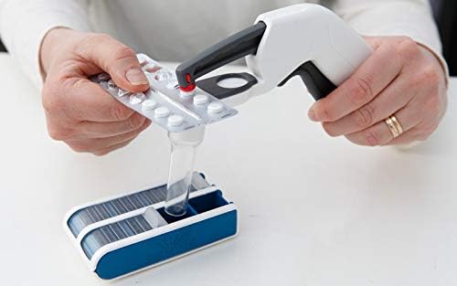 Pivotell Pill Popper for Blister Packs: an aid for Arthritis Parkinson's and Those with weak Hands to Remove Tablets Easily & Quickly from Blister Packs