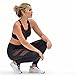 New Women's Mesh Panels Stretchy Workout Sports Gym Yoga Leggings Ninth Pants (Large)