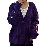 Women's Cardigan Long Sleeve V Neck Open Front
