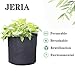 JERIA 8-Pack 5 Gallon Grow Bags, Aeration Fabric Pots with Handles (Black)thumb 3