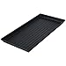 Microgreen Trays - Shallow Germination Tray No Holes - Short Seed Flats for Sprouting 10x20x1.25 (20)
