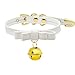 Handmade Cosplay Lolita Kitty Bell Collar Leather Bow Choker Necklace