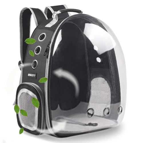 BEIKOTT Transparent Dome Pet Backpack