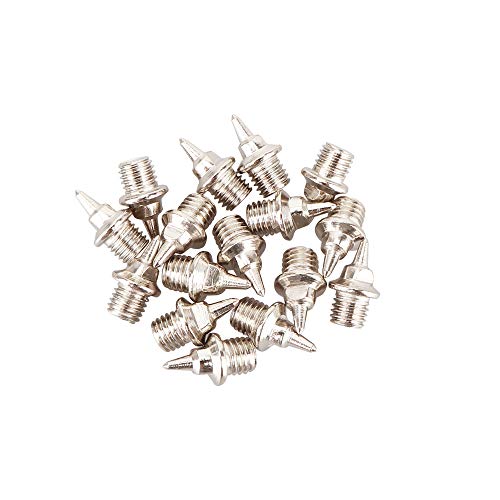 RAHATA 16 Pieces 1/4 inch Stainless Steel Track and Field Spikes for Running High Jump Long Jump with Wrench (Tartan Spikes) - Thumbnail 2