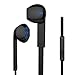 Earbuds, USTEK Headphones with Mic Stereo Earphones for iOS Android Windows System Black