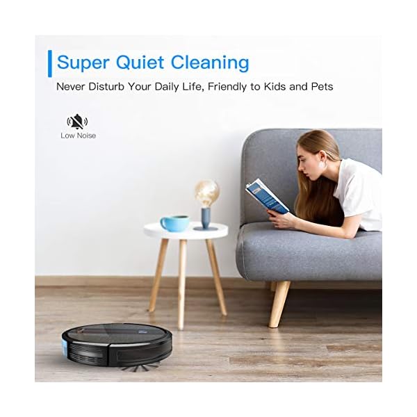 iMartine Robot Vacuum and Mop Cleaner with Boundary Strips, 2200Pa
