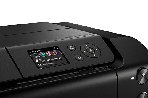 Canon imagePROGRAF PRO-300 A3+ Drucker Farbtintenstrahldrucker Fotodrucker (DIN A4, A3, A3+, 4800 x 2400 DPI, 7,5 cm LCD, WLAN, LAN, USB, AirPrint, Print App, 10 Separate Tintentanks), schwarz – Bild 3