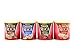 Brown & Haley Variety Pack - Dark Chocolate ROCA, Almond ROCA, Cashew ROCA and Mocha ROCA - Individually Wrapped Chocolate for Sharing or Gifting - Gift Bag Included - 10oz Canister, 4 Pack