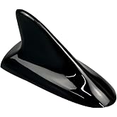 idain Universal Shark Fin Antenna for Cars, Decorative Self-Adhesive | Universal fit. Premium ABS material. Easy self-adhesive installation. Modern shark fin styling for a sleek exterior look.