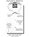 Formal Shirts Fitted Mens Solid Color Dress Shirt or Tuxedo Shirt, 100 Percent Luxe Microfiber, Spread Collar White 15-15.5