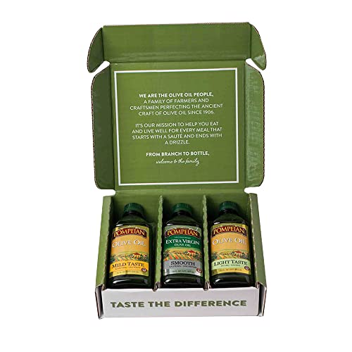 Olive Oil Variety Pack By Pompeian Smooth Extra Virgin Olive Oil