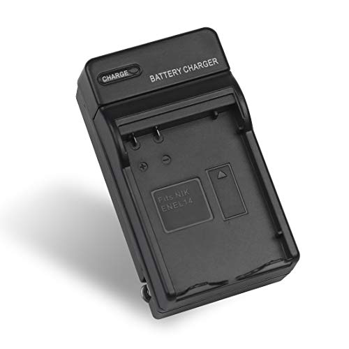 EN-EL14 EN EL14a EN-EL14+Battery Charger MH-24 for Nikon D3100, D3200, D3300, D3400, D3500, D5100, D5200, D5300, D5500, D5600, Df DSLR, Coolpix P7000, P7100, P7700, P7800 Cameras - Thumbnail 7