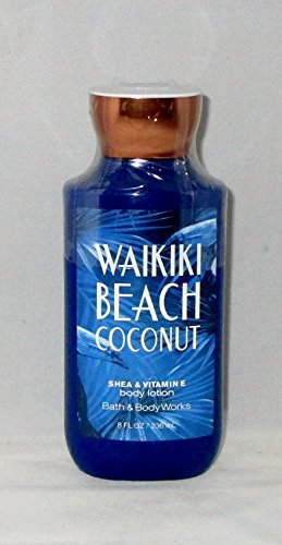 Bath & Body Works Shea & Vitamin E Lotion Waikiki Beach Coconut 2017