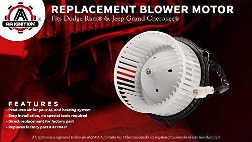 1 Blower+Motor+Fan+5015866AA+Replacement