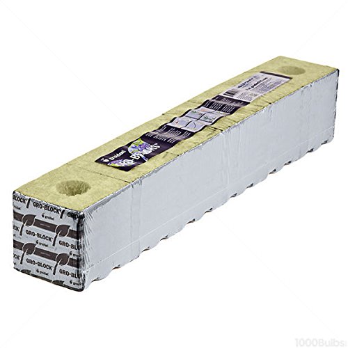 Gro-Blocks - 4 in. x 4 in. x 4 in. (Rockwool / Stonewool) Grodan