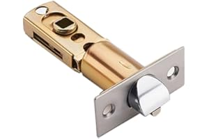 Qrity Tubular Mortice Latch, Door Latch, Mortice Latch, Adjustable Latch Size 60/70mm, for Lever Door Handles, Internal Door Handles