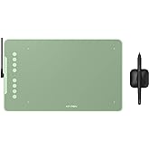 XPPen Drawing Tablet Graphics - Deco 01 V3 10x6.25 Inch Digital Drawing Pad with 16384 Levels Pressure Battery-Free Stylus an