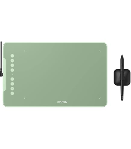Amazon.com: XPPen Deco 01 V3 Drawing Tablet 10x6.25 Graphics