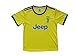 2017/2018 Juventus Away #10 DYBALA Football Futbol Soccer Yellow Kids Jersey Shorts Socks Set Youth Sizes