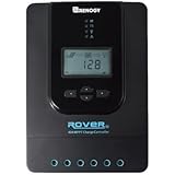 Renogy Rover 40 Amp 12V/24V DC Input MPPT Solar Charge Controller Auto Parameter Adjustable LCD Display Solar Panel Regulator