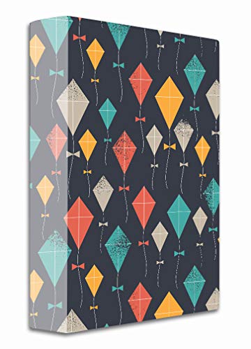 HighOnDesign A4 Size Printed File Folder Case, Ring Binder Folder for Certificate & Documents, Best for Office/Hospital/Banking/Account/School