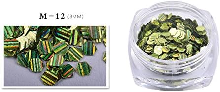 Nail Art Sequins 1 Box Colorful Shining Nail Fish Scales Sequins Glitter Mermaid 3d Charming Creative Nail Decorations