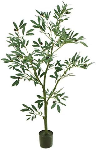 人工観葉植物 オリーブツリーポット4f 高さ1cm Fg39 造花 インテリアグリーン 40 Offの激安セール 代引き不可