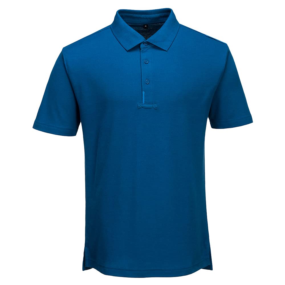 Portwest WX3 Polo Shirt, Size: XXXL, Colour: Persian Blue, T720PBRXXXL