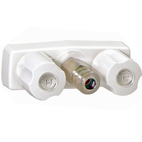 Phoenix PF213247 2-Handle Faucet, 4in / White