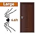 Pawliss Halloween Decorations, 6.6 Ft Giant Halloween Spider, Halloween Decorations Outdoor Patio Lawn Yard Decor, Fake Large Hairy Spider Props