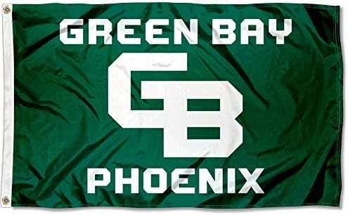 College Flags And Banners Co Wisconsin Green Bay Phoenix Gb Logo